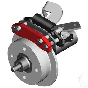 Rear Disc Brake Kit, Club Car Tempo, Precedent, DS, Yamaha G1-G22 – product view