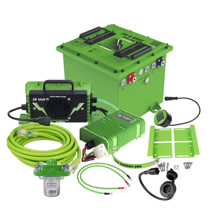 Bolt Energy 36V 105Ah Golf Cart Lithium Battery Bundle - Professional or Standard Kit