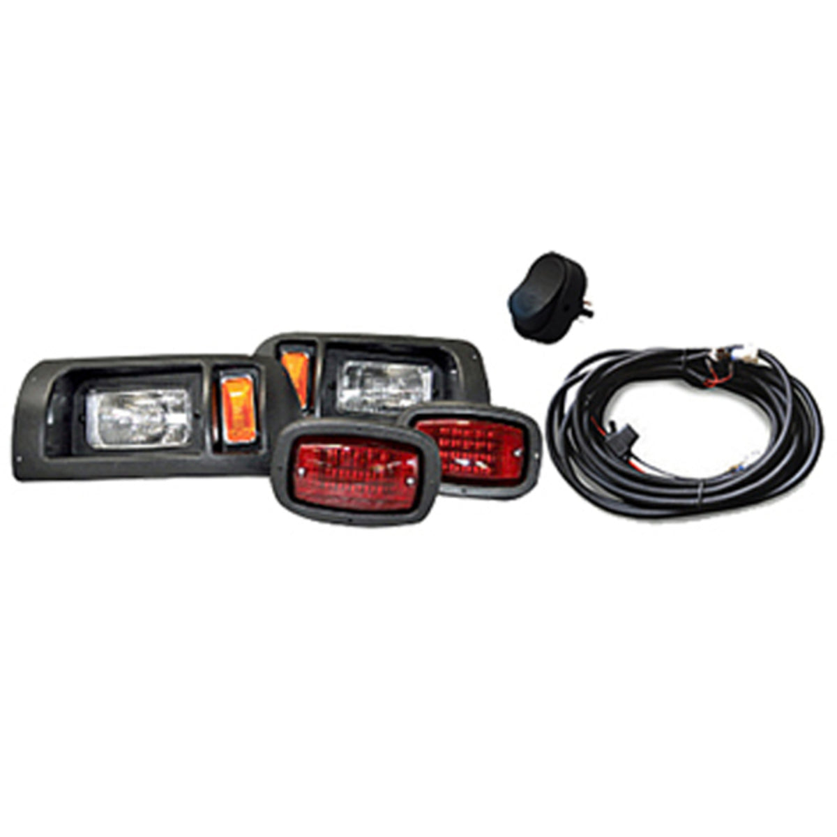 GTW Light Kit, Club Car DS Halogen, W/Premium Harness – additional product view