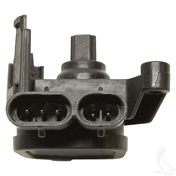 MCOR Motor Controller Retro-Fit, Club Car Precedent Electric 04+, Pedal Group 2 – connector ports, close-up