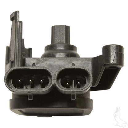 MCOR Motor Controller Retro-Fit, Club Car Precedent Electric 04+, Pedal Group 2 – connector ports, close-up
