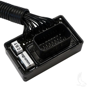 Vehicle Harness, Navitas TSX for Yamaha G19/G22 – harness module connector, close-up