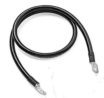 Allied 6 Gauge High Quality 6AWG Copper Battery Cable Set W/ Ring Terminals