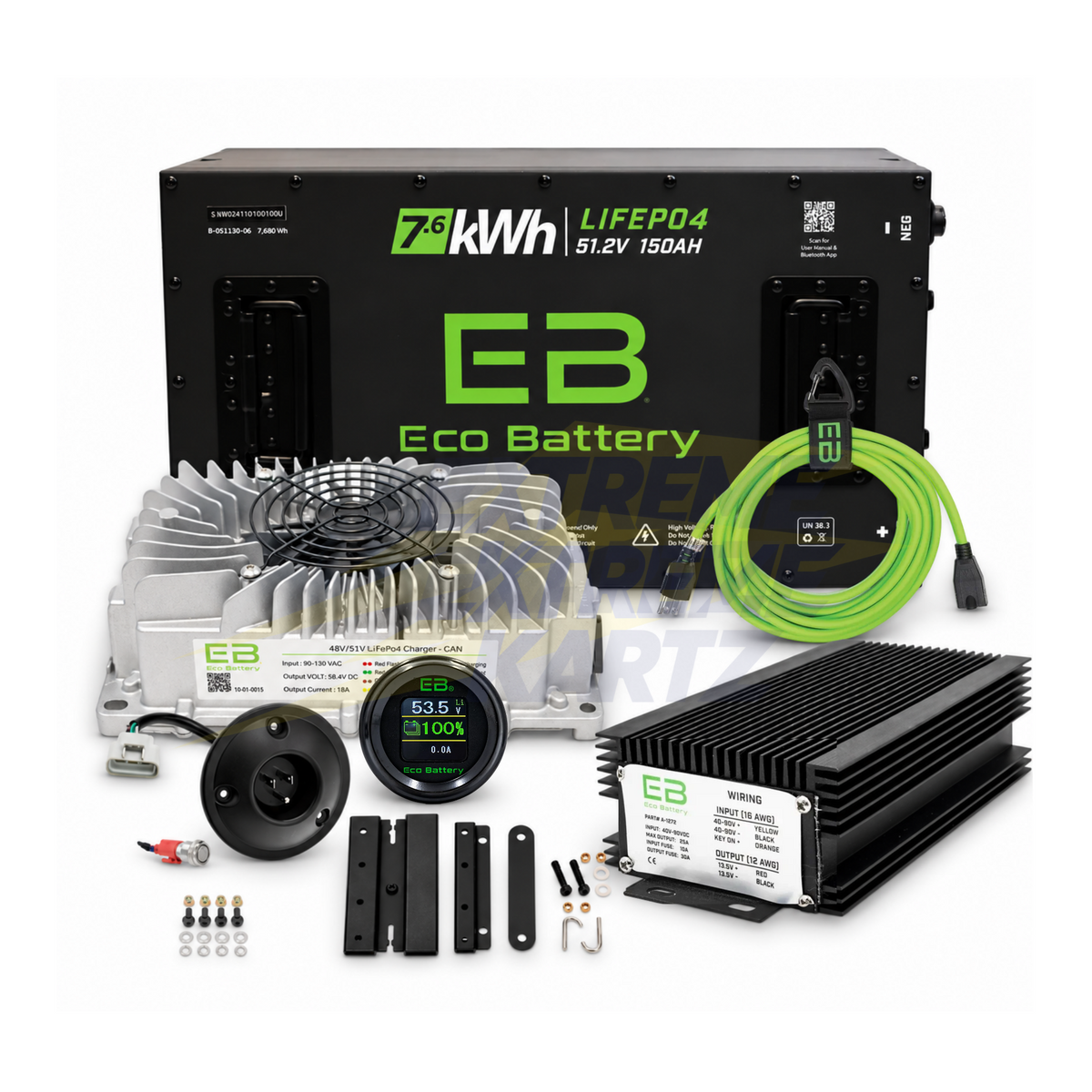Eco Battery 48v 150ah Lithium Bundle