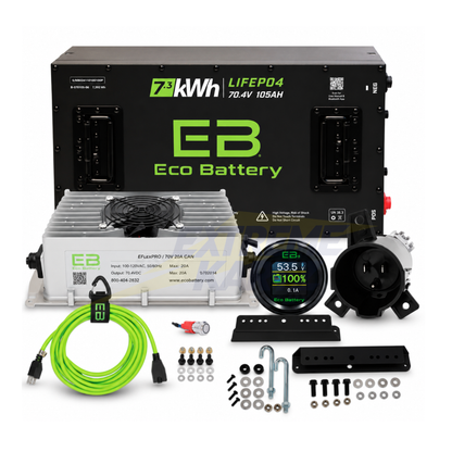 Eco Battery 70V 105Ah Lithium Battery Bundle