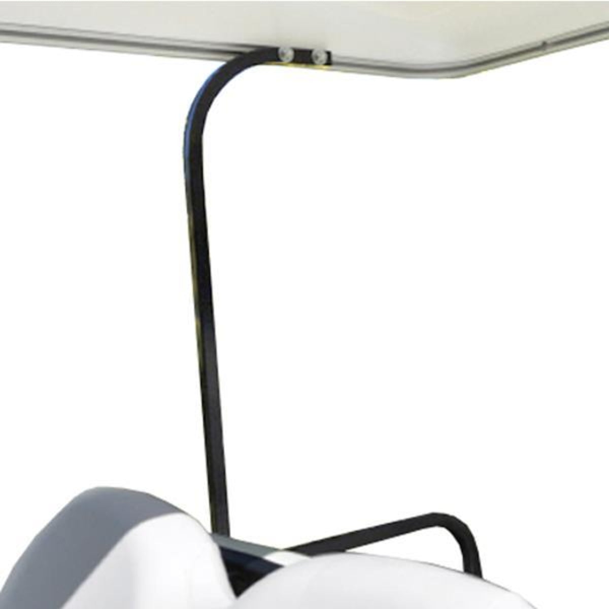 Candy Cane Struts, Rear Seat, Satin – strut installed on rear seat