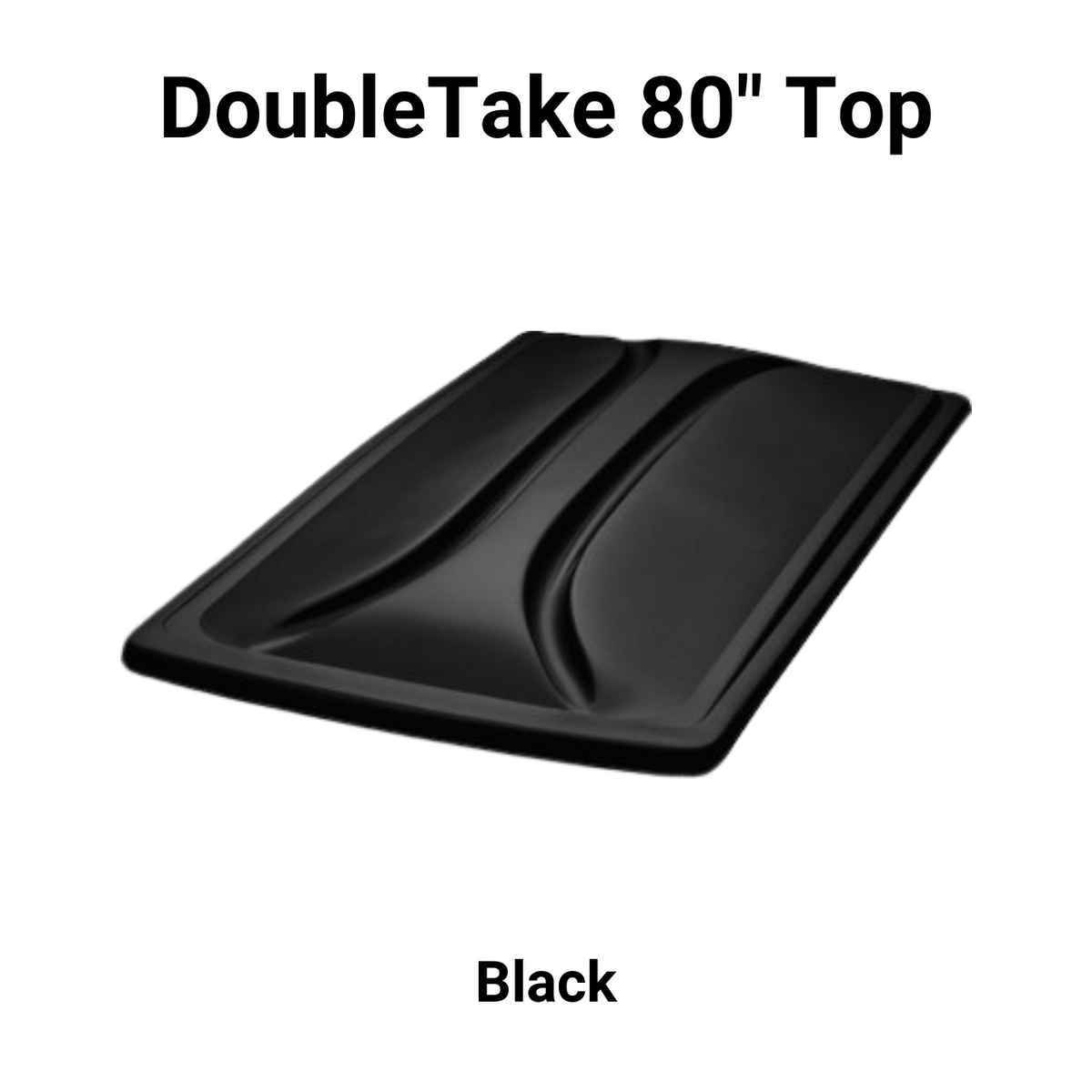 Doubletake 80" Top - Black