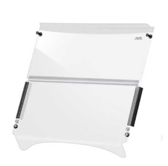 EZGO TXT DOT Approved / AS4 Clear Windshield - 2014+