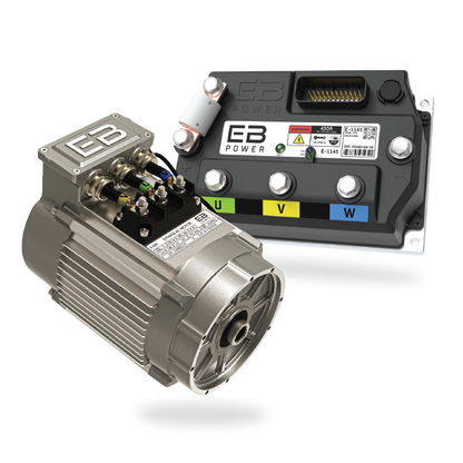 EB Power 5kW 19-spline motor with 450A controller for Yamaha and EZGO golf carts