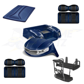 EZGO TXT Phoenix 5pc Upgrade Kit - Navy - Max 5 / Black/Navy / Navy – product view