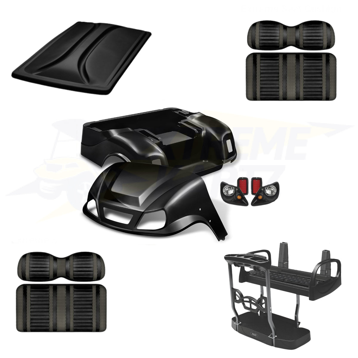 EZGO TXT Titan 5pc Upgrade Kit - Black - Max 5 / Black/Graphite – product view