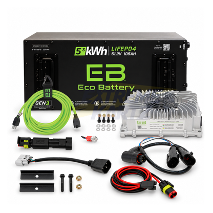 Eco Battery 48V 105Ah Skinny Bundle