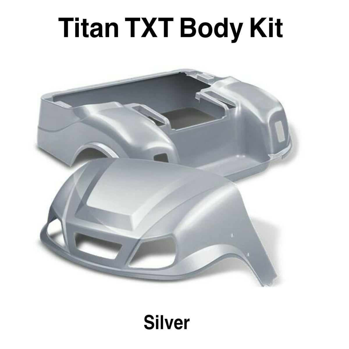 EZGO TXT Titan 5pc Upgrade Kit - Silver