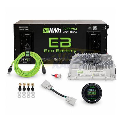 Eco Battery 48V 105Ah Skinny Bundle