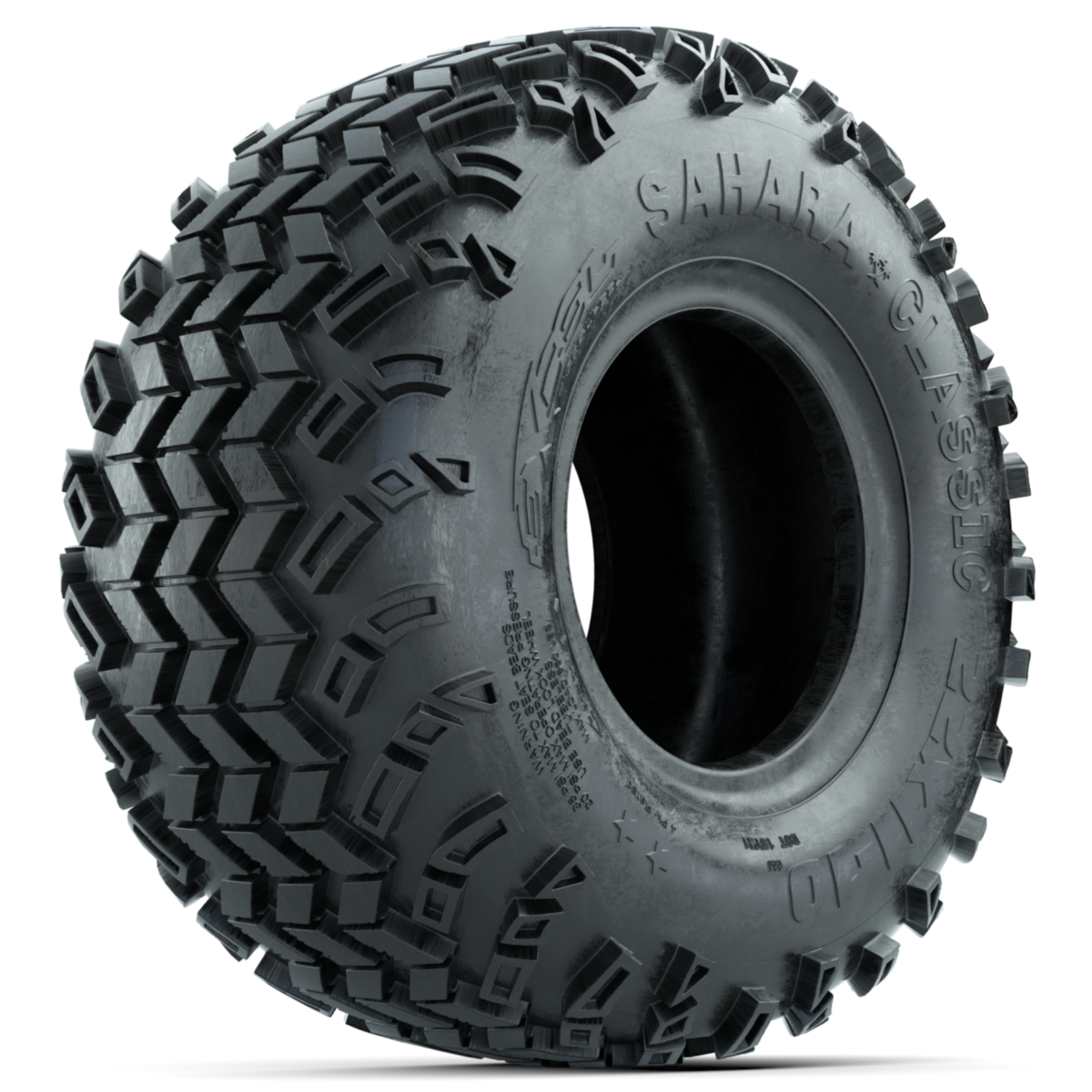 Tire, 22X11.00-10 4PR Sahara Classic – tire, alternate angle view