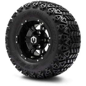 10" MODZ Ambush Glossy Black - Tire and Wheel Combo