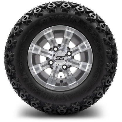 10" MODZ Tempest Gunmetal - Tire and Wheel Combo
