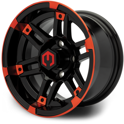 12" MODZ Aftershock Red & Black