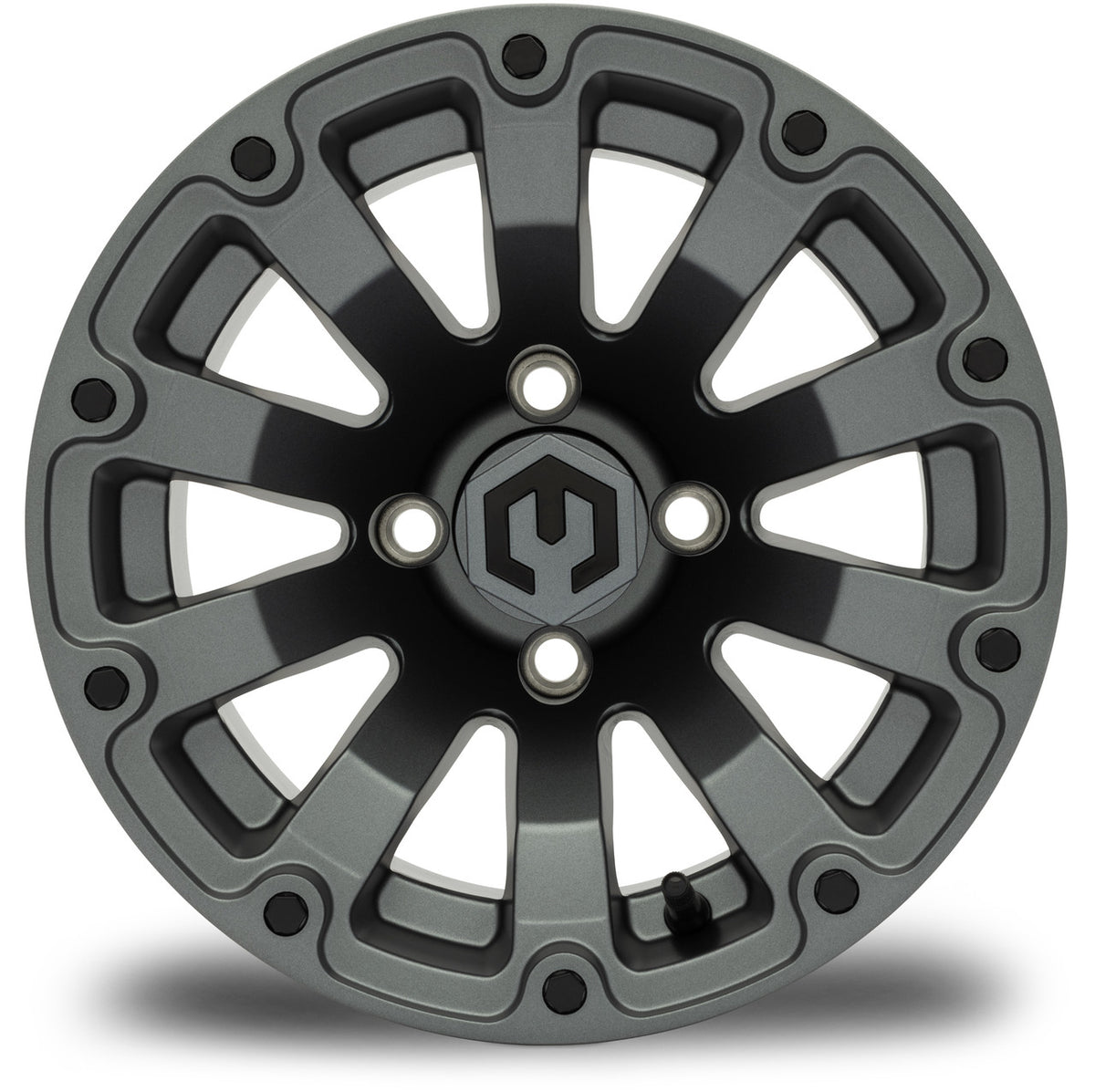 12" MODZ Bomber Matte Gunmetal