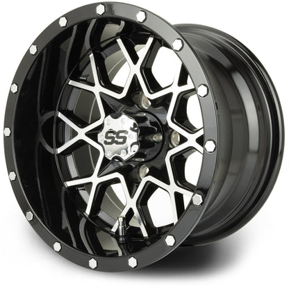 12" MODZ Vortex Machined Black