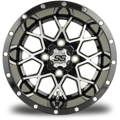 12" MODZ Vortex Machined Black