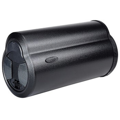 Bazooka BTA8100 BT Series 8-Inch 100-Watt Amplified Tube Sub – tube subwoofer, side view