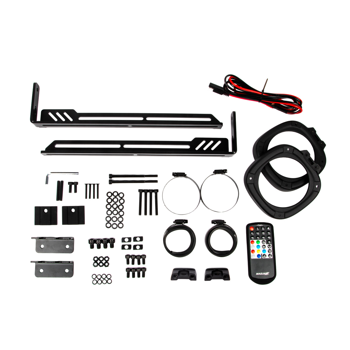 MadJax Decibel Audio soundbar bundle with mounting hardware