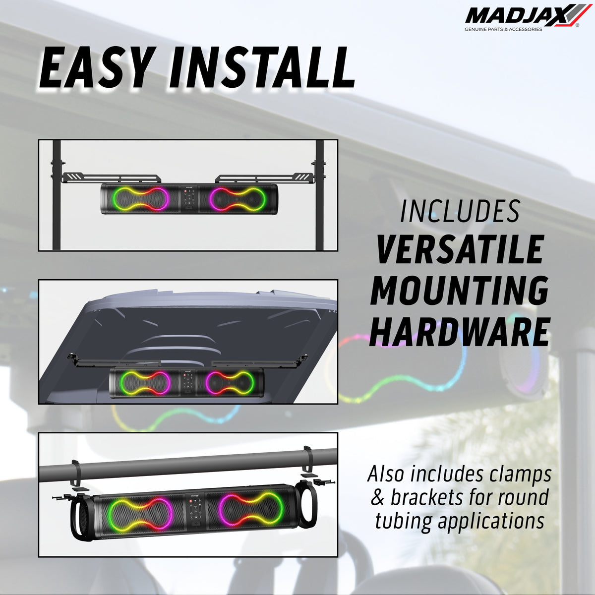 Easy install soundbar bundle