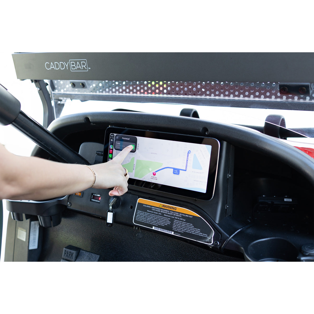 MadJax® Kinect™ Display Screen Kit Club Car Precedent / Tempo / Onward Upgraded Display