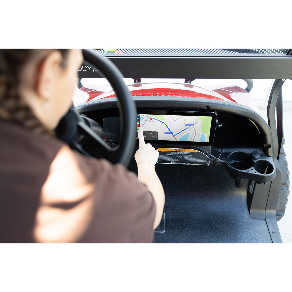 MadJax Kinect Display Screen Kit for DC Motor Club Car Precedent / Tempo / Onward 2004+
