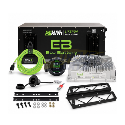 Eco Battery 48V 105Ah Skinny Bundle