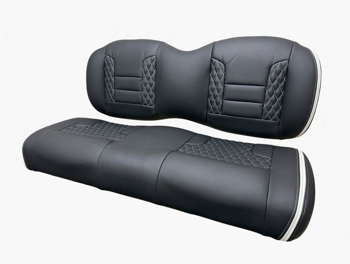 Lazy Life Luxury TruTemp - Black Iconic Class Benchback Rear Seat (In Stock!)