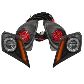 GTW Led Drive 2 Light Kit w/Premium Harness – LED headlights and taillights with harness