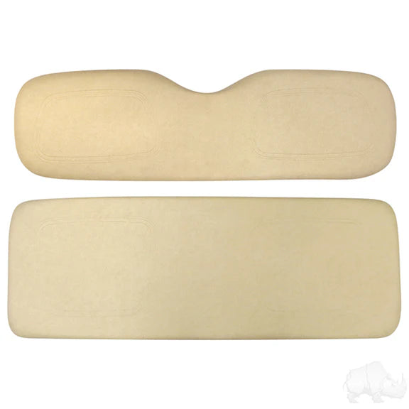 RHOX rear seat cushion set in buff, rear seat bottom and backrest, part SEAT-021B