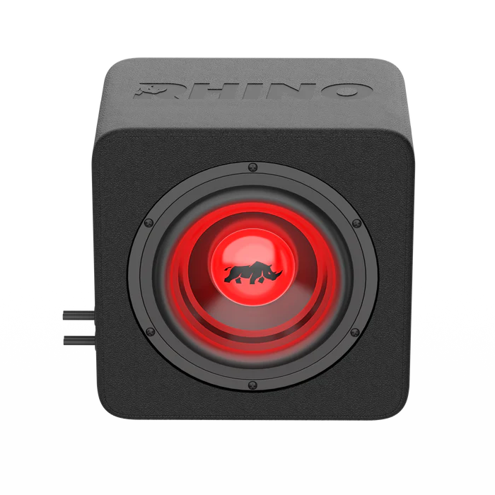 Lithium Rhino LED 8" Subwoofer with Aux Cable