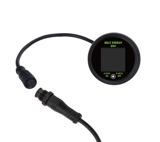 Bolt Energy SOC meter with power button