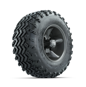 GTW Godfather Matte Grey 10 in Wheels with 20x10.00-10 Rogue All Terrain Tires  Full Set
