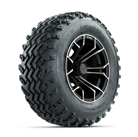 GTW Spyder Bronze/Matte Black 12 in Wheels with 23x10.00-12 Rogue All Terrain Tires  Full Set