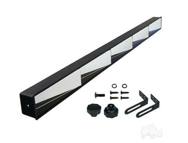 Rally 5 Panel Wink Mirror – mirror with mounting hardware