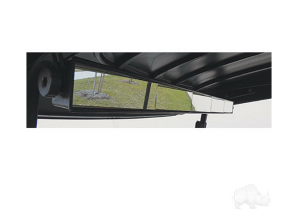 Rally 5 Panel Wink Mirror – mirror installed under golf cart roof