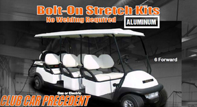 Club Car Precedent Electric Bolt-on 6 Facing Forward Stretch Kit