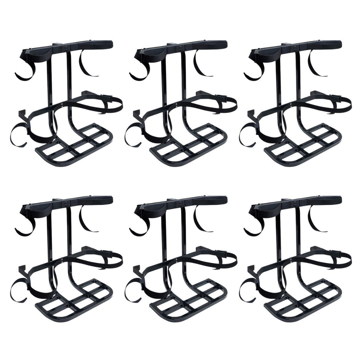 Dual Golf Bag Holder for Club Car Onward, DoubleTake Max 5, Madjax G250, RHOX 500