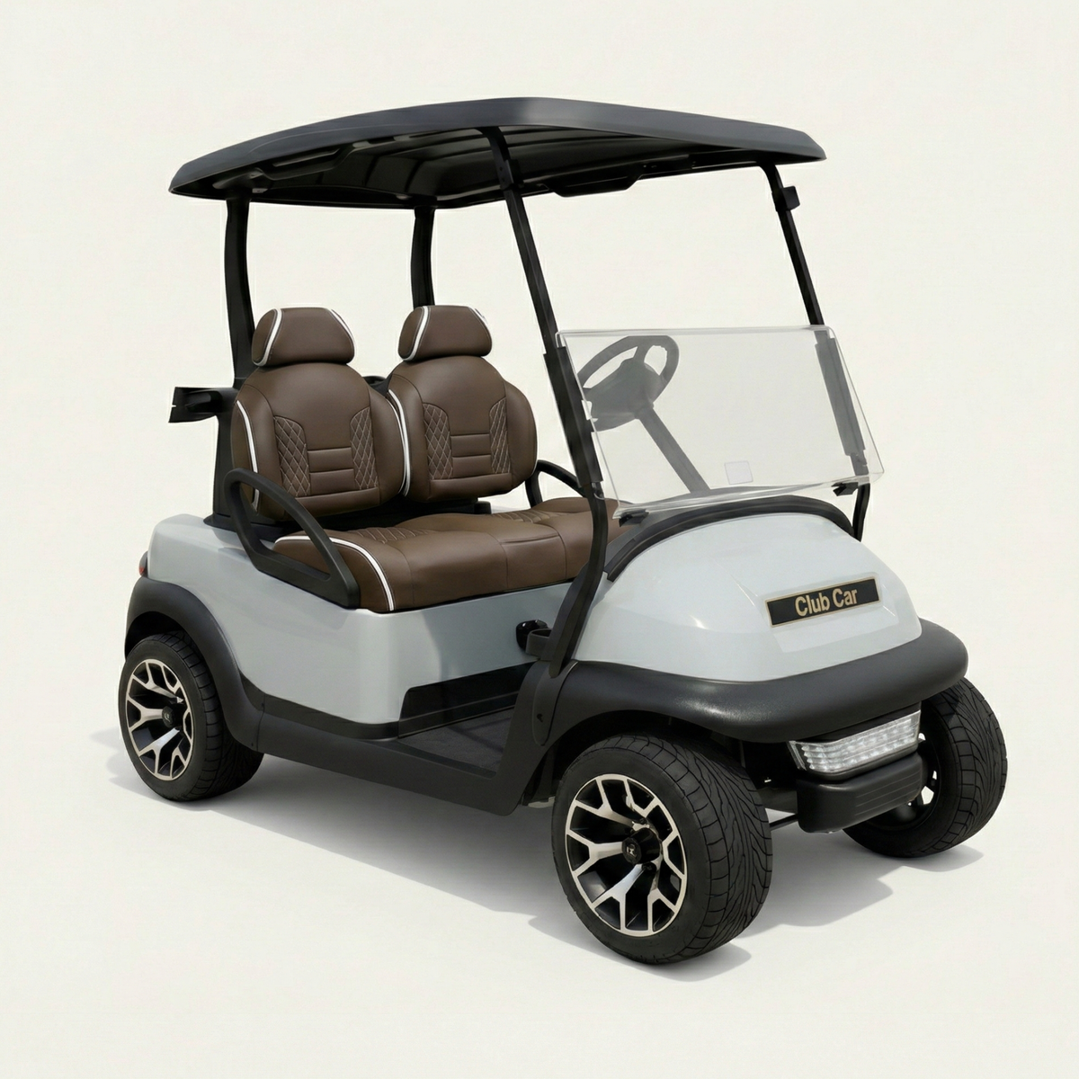 TruTemp Mudslide Retro Chic high back golf cart seat color option - fits Club Car Precedent and Onward