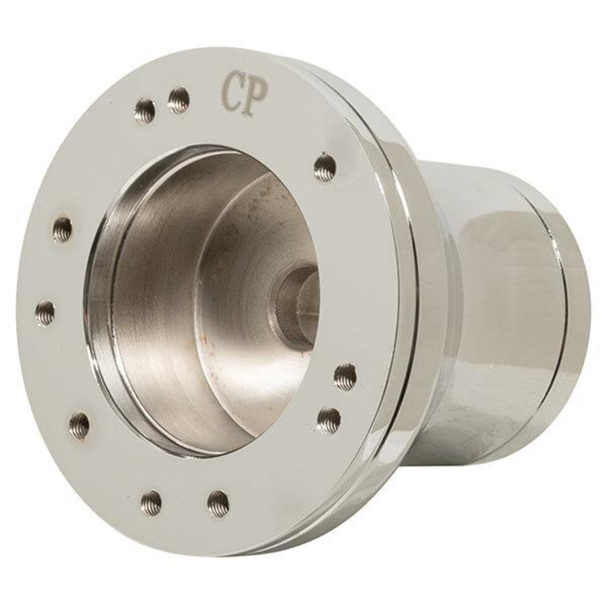 Steering Wheel Adpt, Chrome 5/6 Hole; EZGO – additional product view