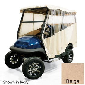 Club Car Villager w/120" OEM Top Beige Over the Top Enclosure