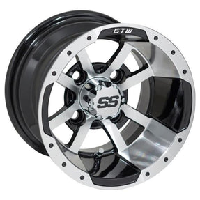 GTW Storm Trooper 10x7 Machined Black Wheel – additional product view