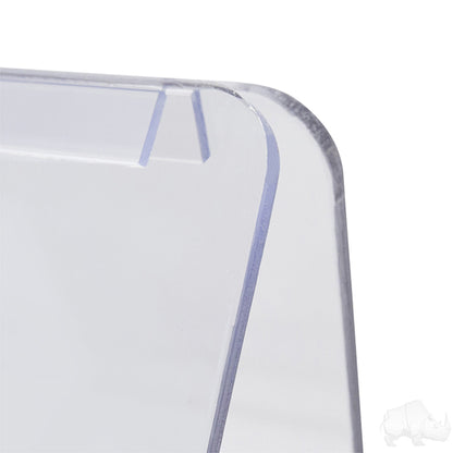 EZGO TXT 14+ Clear 2 Piece Windshield Impact Resistant