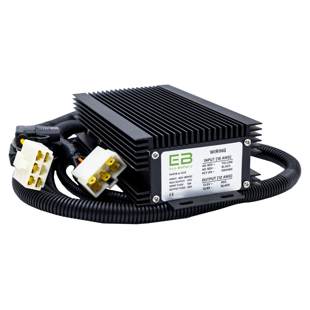 Eco Battery DC-DC 12V converter 40V-90V input for accessories
