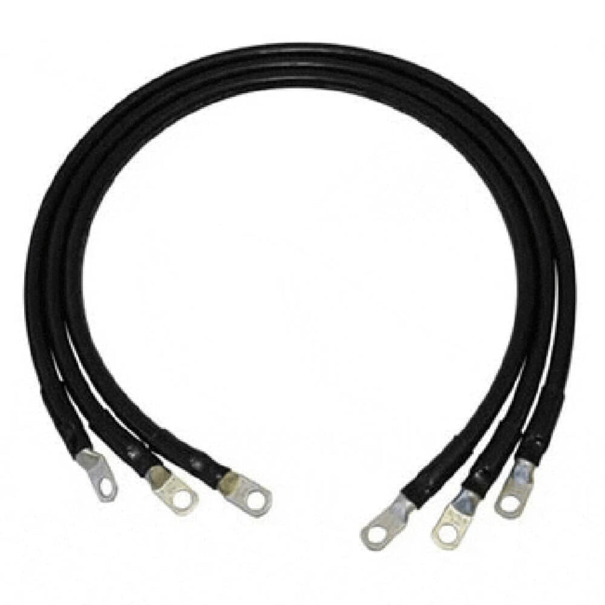26″ 48-Volt Club Car Precedent 4-Gauge Cable Set (Years 2004-Up)