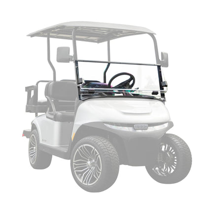RedDot EZGO RXV Clear Folding 3/16" Windshield (Years 2024-Up)